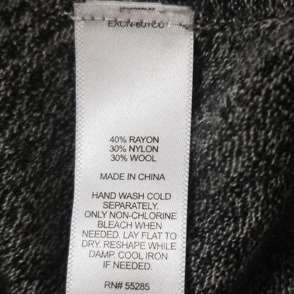 Express Grey Oversized Cardigan Size Small - Picture 5 of 5